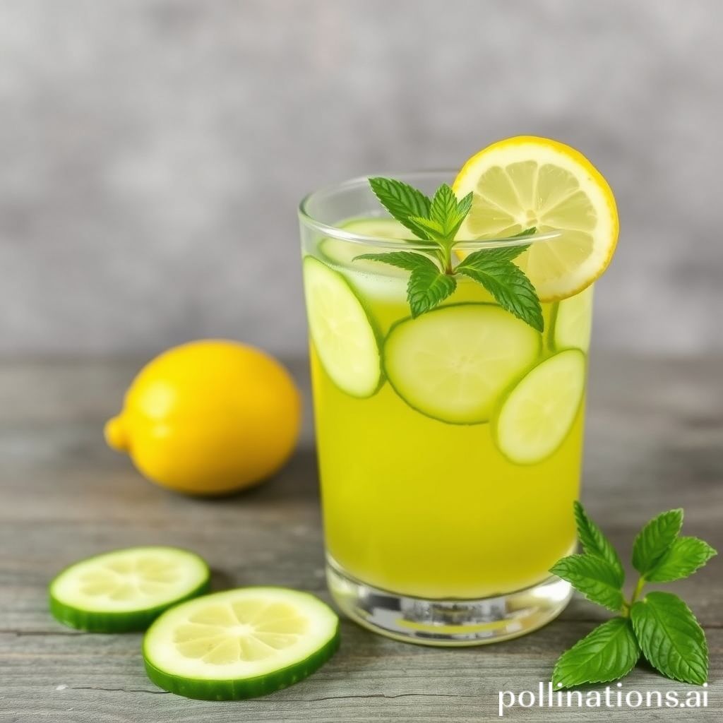 5 Steps to Make Cucumber and Lemon Juice for Weight Loss